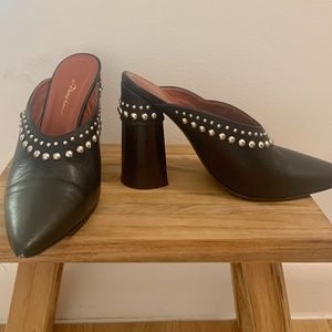 3.1 Phillip Lim Studded Leather Mules